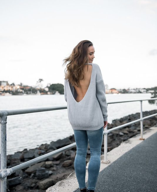 Trend Alert: The Open Back Sweater