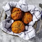 Gluten-free vegan banana muffins