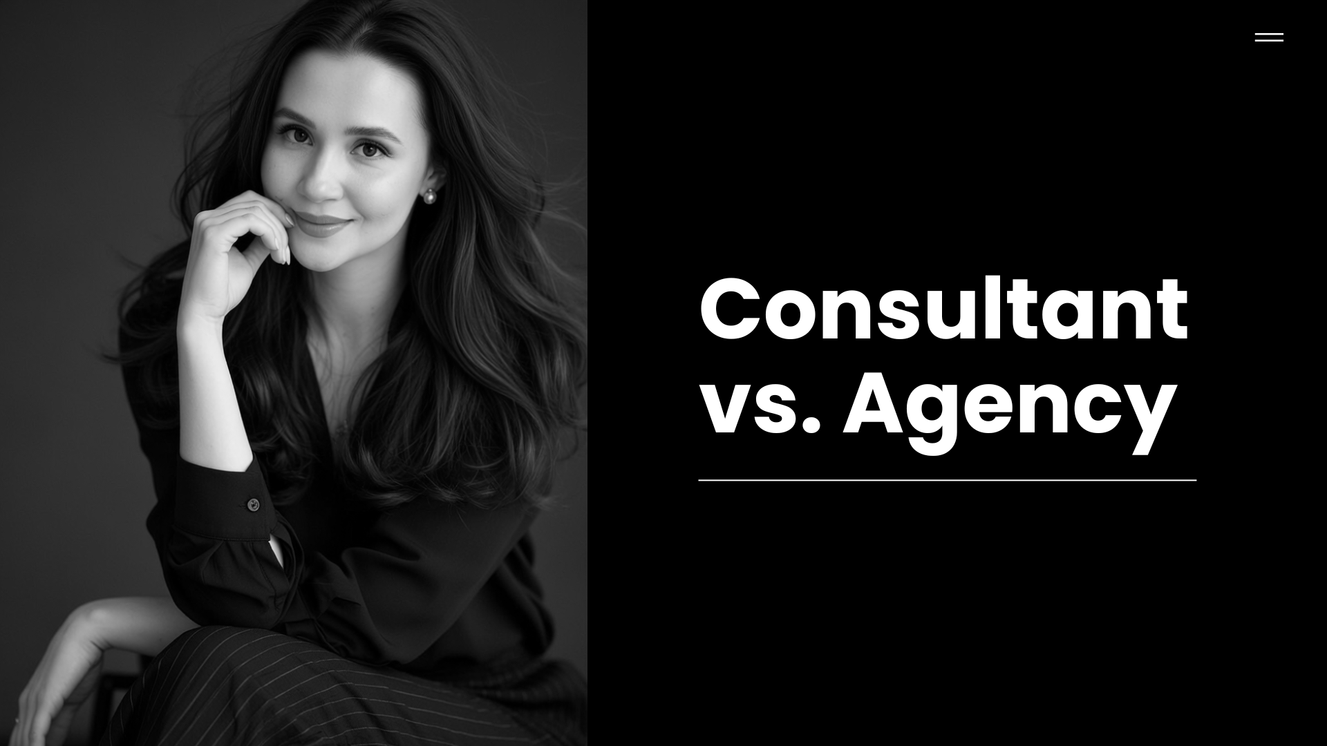 When a Consultant Makes More Sense Than an Agency