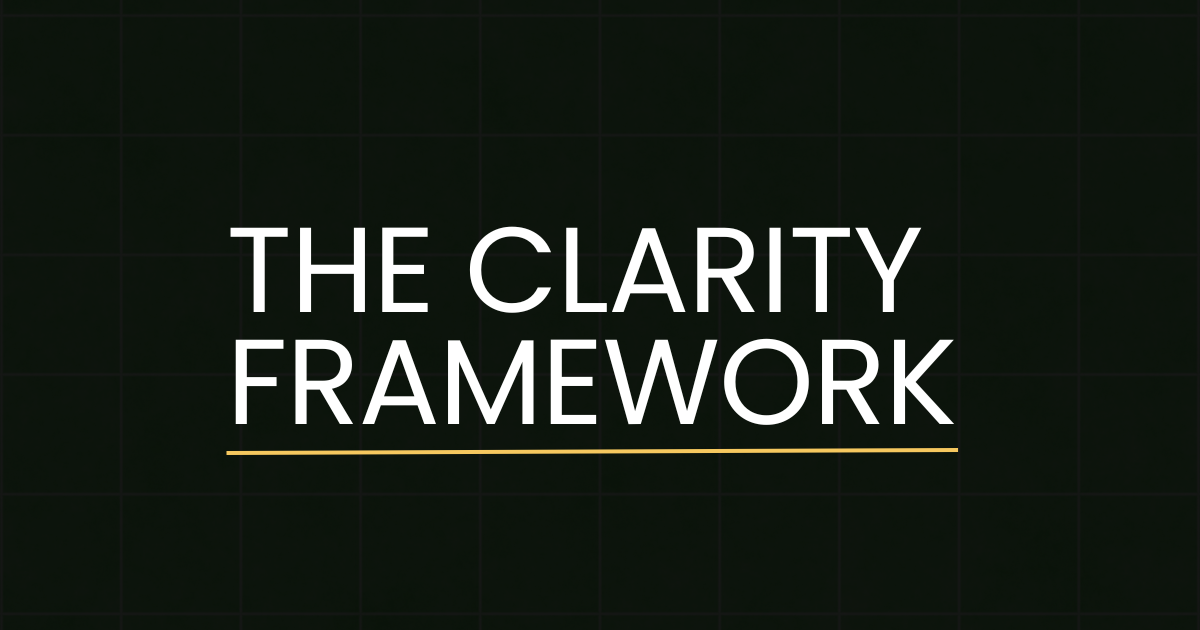 The Clarity Framework for change communication