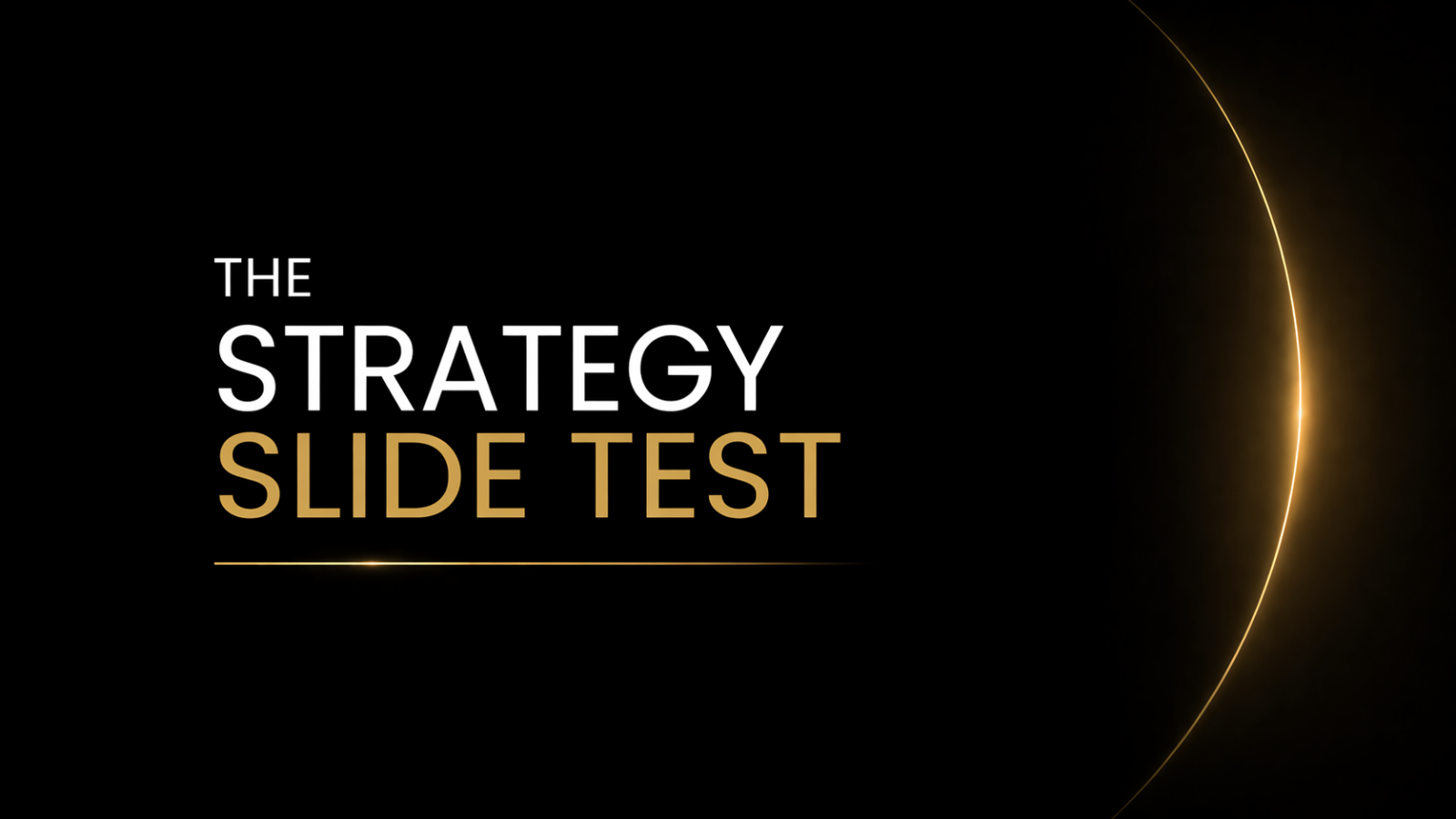 The Strategy Slide Test: How to Write a Clear Communications Strategy