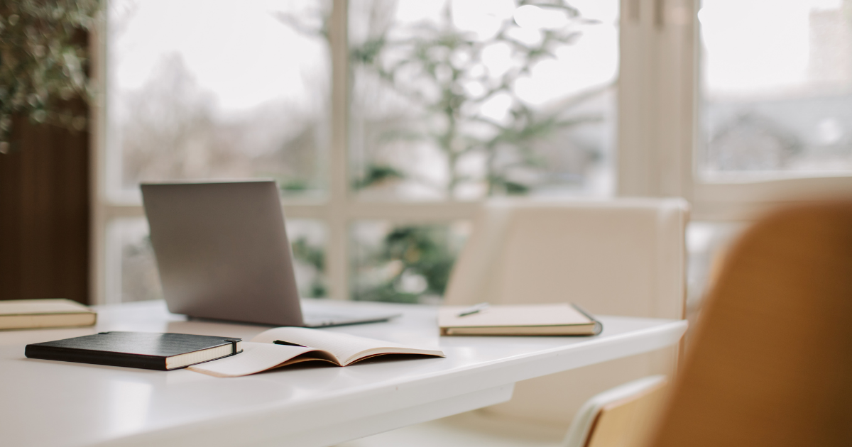 Workspace used for strategic reflection and organizational clarity during change